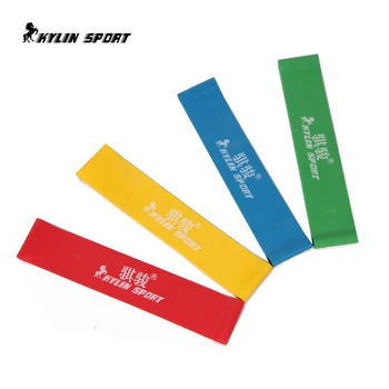 

wholesale New 4psc/lot 4 Levels Available Pull Up Assist Bands Exercise Body Ankle Fitness Resistance Loop Band