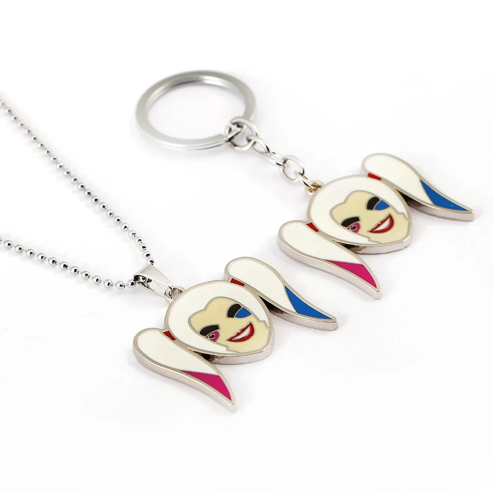 J store ювелирные изделия из фильма отряд самоубийц Harley Quinn ожерелья с подвесками