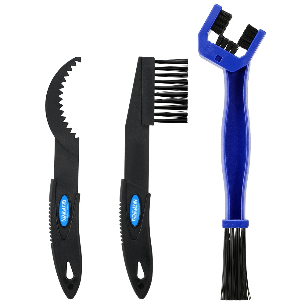 

Bicycle Chain Cleaning Brush Set Motorcycle Bike Chain Gears Maintenance Cleaning Brush Cleaner Tools Kit Chain Brush Motorcycle