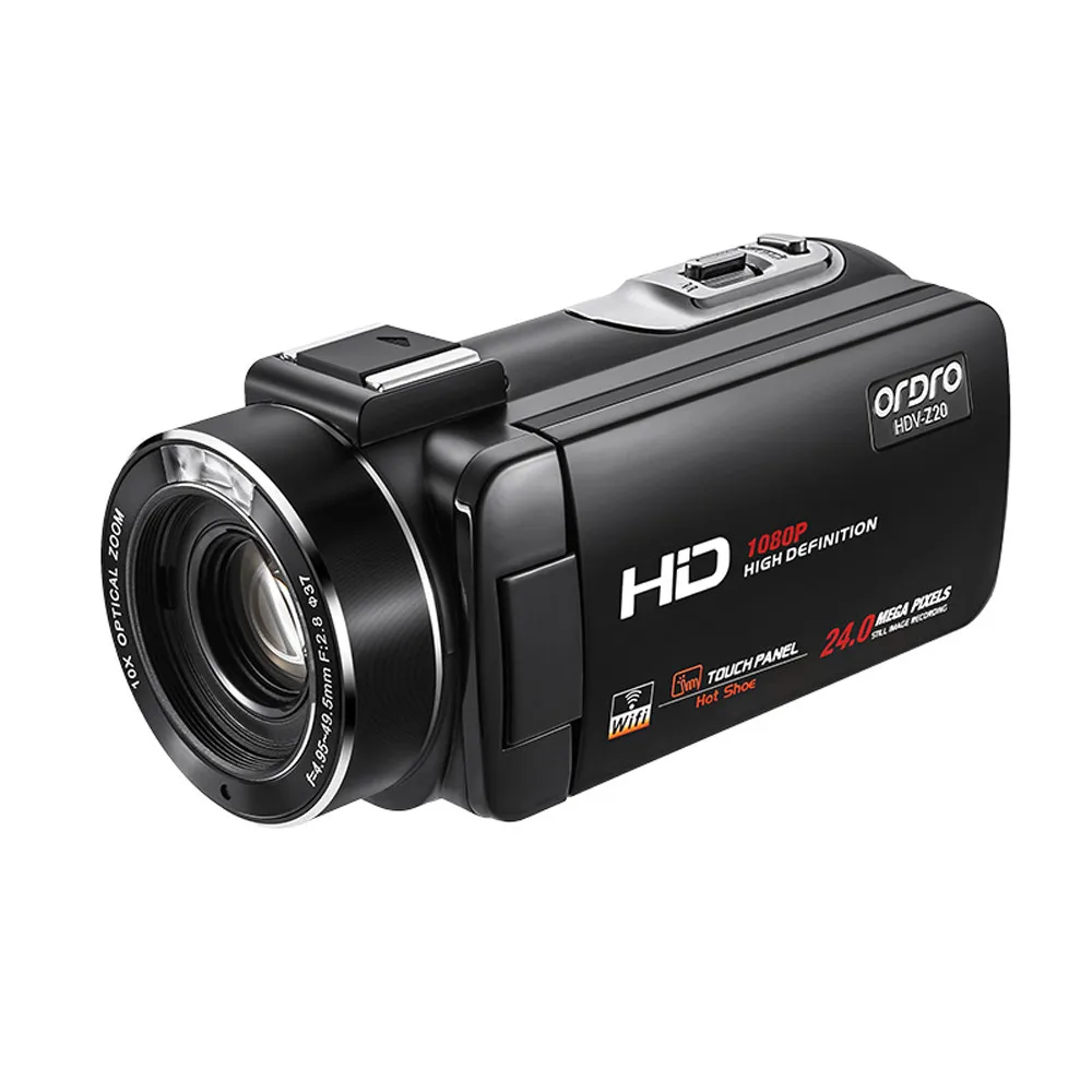 Wifi видеокамера HD 1080P Портативная Цифровая камера 16X цифровой зум