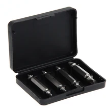 4Pcs/Set Double Side Double Side Damaged Screw Extractor Drill Bits Out Remover Bolt Stud Tool Wholesale Price New Promotion
