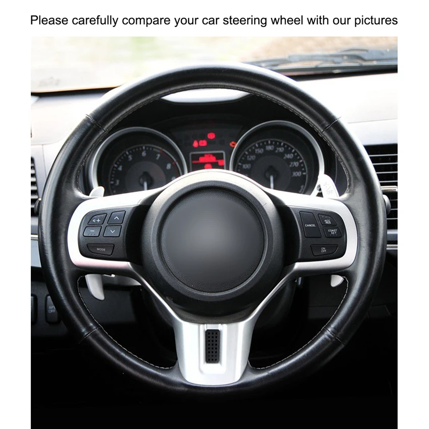 Рука сшитый черный искусственная кожа PU чехол рулевого колеса автомобиля для Защитные чехлы для сидений, сшитые специально для Mitsubishi Lancer 10 EVO ЭВОЛЮЦИЯ