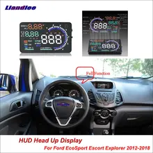 Liandlee для Ford EcoSport Escort Explorer 2012- безопасный экран для вождения OBD автомобиля HUD Дисплей проектор лобовое стекло