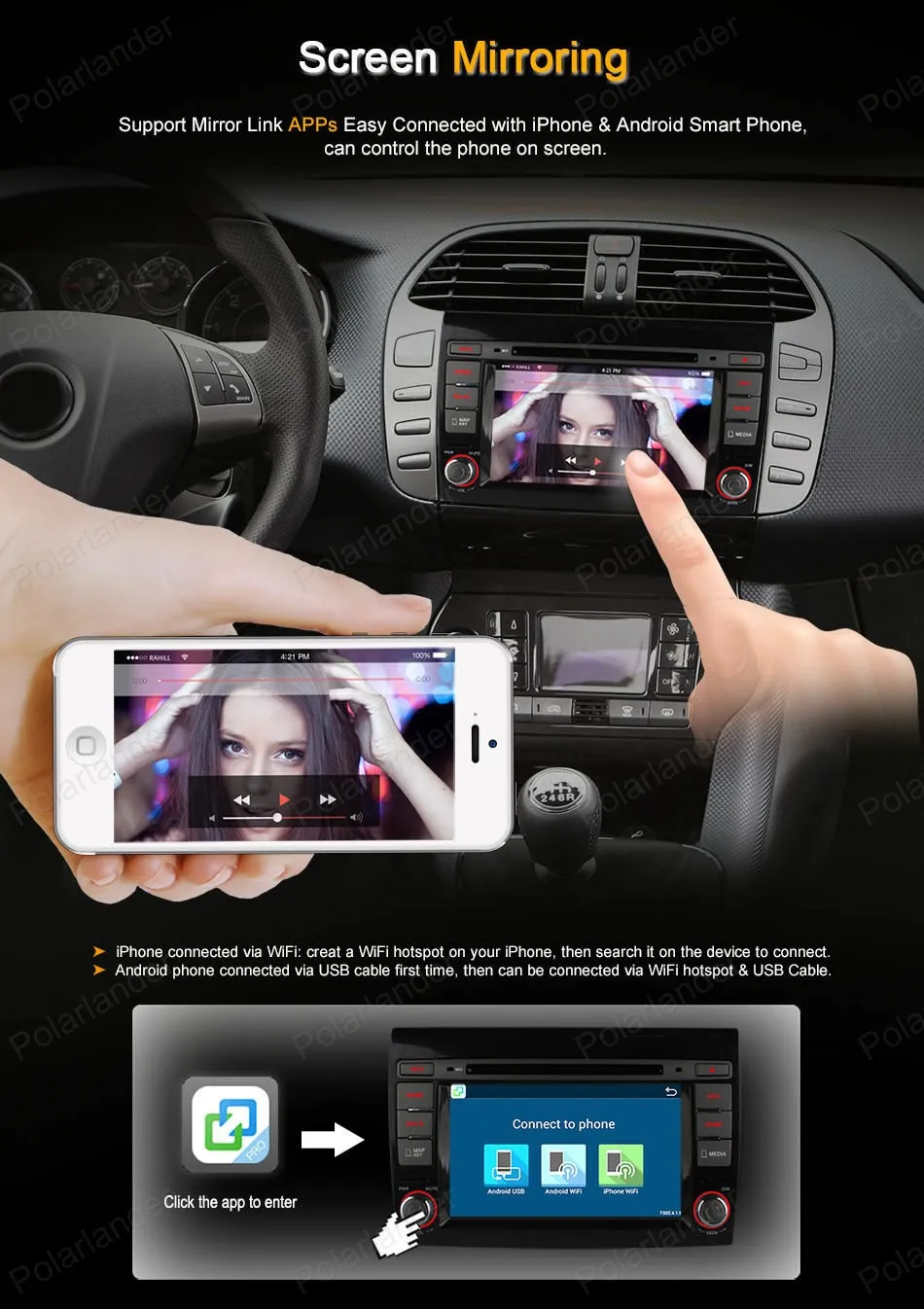 Top Quad Core 16G ROM Android4.4 Car DVD Support DTV BT 3G WiFi GPS DAB+ TPMS touch screen FM AM radio For Fiat Bravo 2007-2012 11 Top Quad Core 16G ROM Android4.4 Car DVD Support DTV BT 3G WiFi GPS DAB+ TPMS touch screen FM AM radio For Fiat Bravo 2007-2012 11