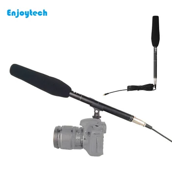 

Newest Camera Stereo Microphone for Canon/Nikon/Sony/Camcorder Camera Mounted Shotgun 3.5mm Handheld Wired Recording Microphone