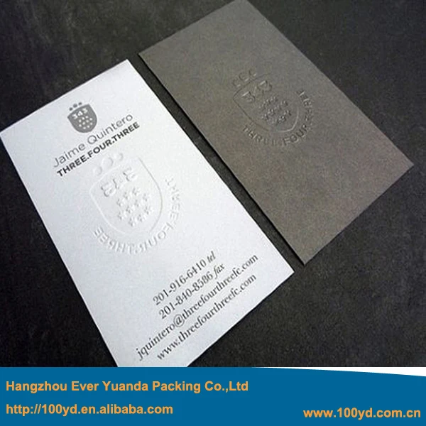 

Fresh Style Visit Name Cards Dobossing Printing Process 200pcs/lot Art Paper Promotion Price 300gsm Booklet Brochure Cheap Price