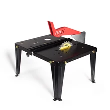 Столярный верстак многофункциональный комбинированный стол портативная Бытовая вешалка раздвижная электрическая циркулярная пила РАСПИЛОВОЧНЫЙ стол