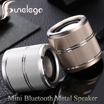 

Funelego New Super MINI Portable Bluetooth Speaker Outdoor Sport Wireless Sound Metal MIC Call Remote Camera Loudspeakers