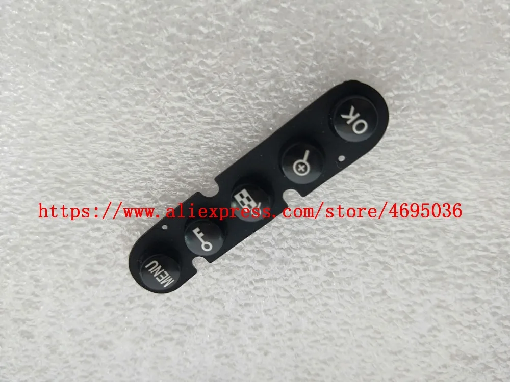 

New Rear Back Case Cover Rubber Menu Key Keypad Button for Nikon D300 D300s D700