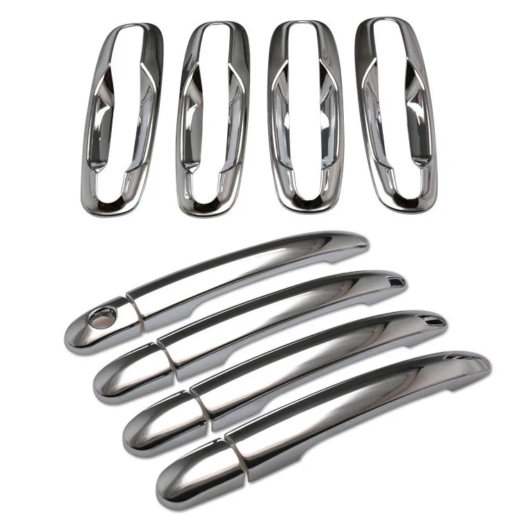 Chrome Door Handle & Dowl Trim Covers For Chevrolet Lacetti
