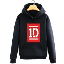 New One Direction hoodie 1D ROck men hooded Fall and Winter Cotton Jacket Sweatshirt Coat