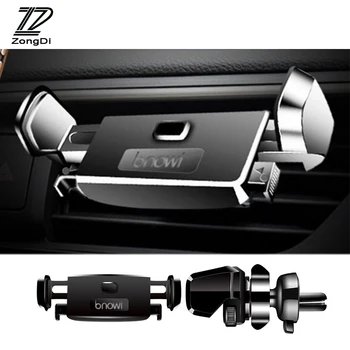 

ZD 1X 360-degree rotatable cell phone supporter For Mitsubishi lancer asx outlander Volvo s60 xc90 v40 Lada vesta accessories