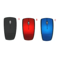 Беспроводная мышь 2,4G Компьютерная мышь складной дорожный ноутбук Бесшумная мышь мини-мыши USB нано приемник для ноутбук ПК настольный компьютер