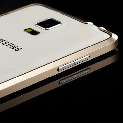 Роскошный Ультратонкий алюминиевый бампер Luphie для Samsung Galaxy Note 4 N910F N9100 + 2 пленки (1