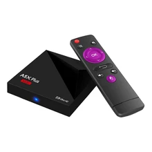 Original Android 9.0 Caixa de TV Mini A5X Plus RK3328 caixa Smart tv 1G/8G RAM 2G/16G ROM 3D Wifi USB3.0 porta Media Player