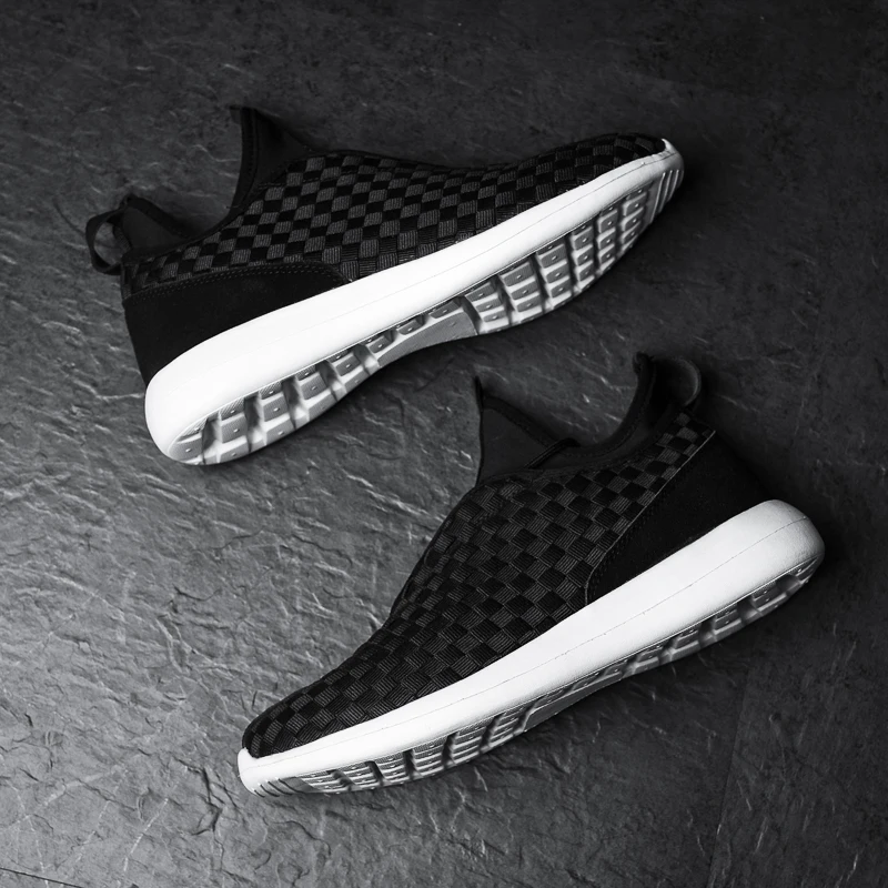 

New Arrivals Breathable Men Casual Shoes Woven Soft Sneakers Man Trainers Male Footwear Fashion Adulte Chaussures Pour Hommes