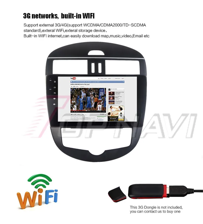 android car multimedia player For Nissan Tiida H 2015