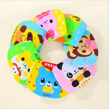

Y291 Free shipping children's cotton gauze Absorbent towel Six layer 32*24cm No fluorescent agent cotton sweat towels Random