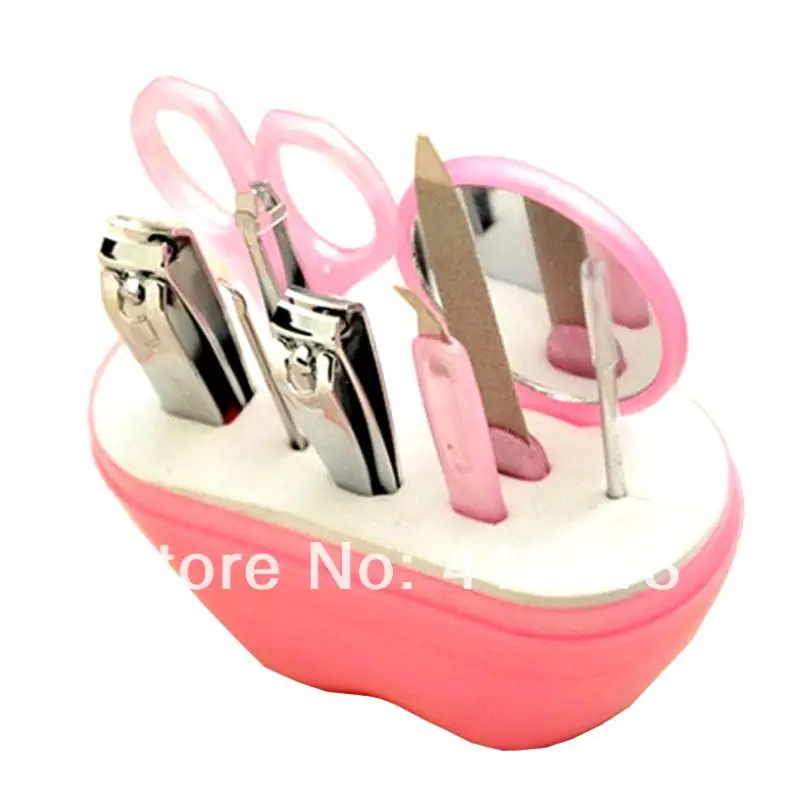9 in 1 Nail Care Clipper Pedicure Manicure Set Kit Stainless Steel Tool for Apple-shaped #5091 | Красота и здоровье