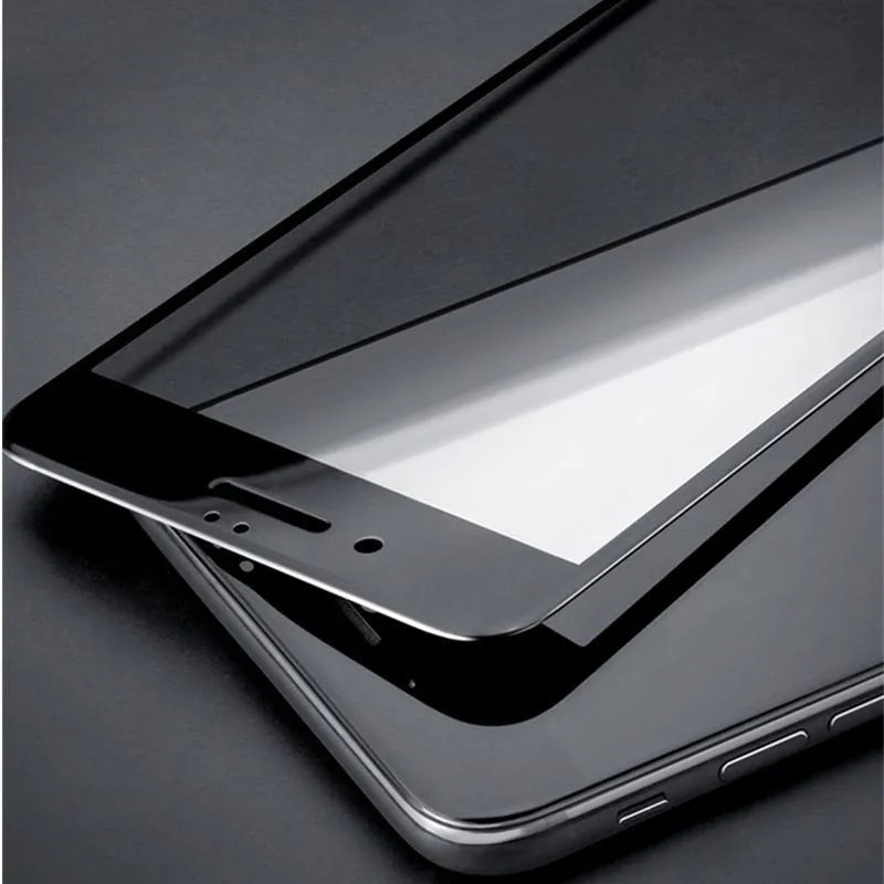 Закаленное стекло с полным покрытием для iPhone 6 S 7 чехол Apple 7X8 Plus 8 стеклянная