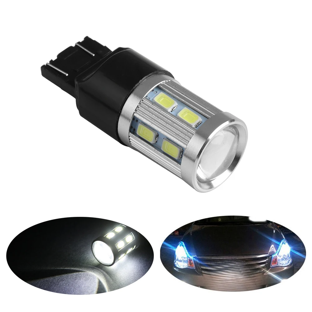 T20 7443 12SMD + чип 5630 LED W21/5W Автомобильная тормосветодиодный я сигнальная лампа