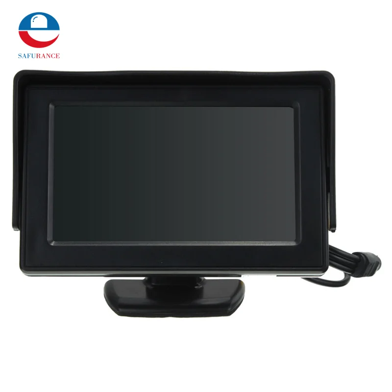 Qualità durevole hd 4.3 pollice nero lcd video security tester cctv camera di prova monitor fpv neve monitor spedizione gratuita