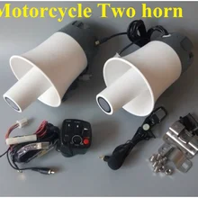 Alarm motocyklowy wzmacniacz syreny wielofunkcyjny kombinowany przełącznik sterujący + 2 (podstawowy i wtórny) głośnik 20W + 1 mikrofon