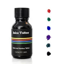 Для женщин и мужчин Полуперманентная Татуировка чернил геля Временная свинья мужчин t длительный сок горячая распродажа