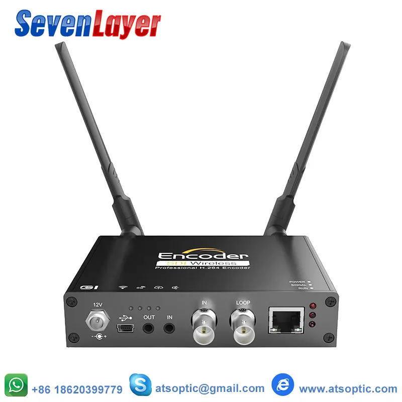 SDI кодирующее устройство ip-видео для прямой трансляции, с 4G/Wifi