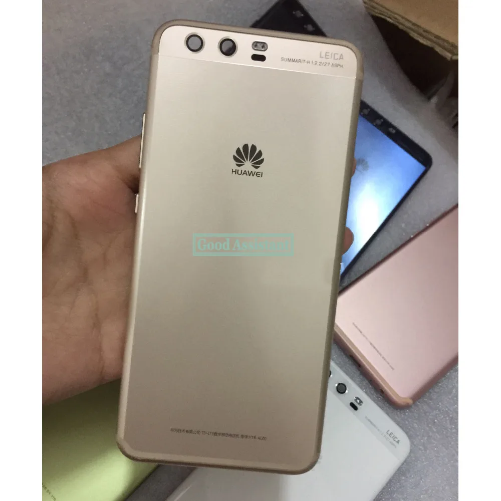 Высокое качество 5,1 дюймов для huawei P10 VTR-AL00 VTR-L09 VTR-L29 VTR-TL00 задняя Батарея крышка дверца батарейного Корпус задняя Стекло запчасти