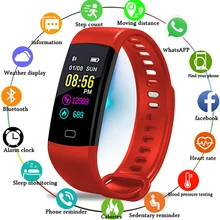 BANGWEI montre de sport étanche intelligente hommes et femmes rappel de sommeil détection de fréquence cardiaque podomètre USB chargeur + boîte(China)