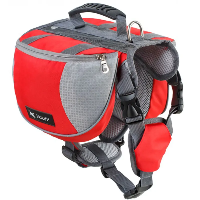 

Professional Outdoor Dog Backpack Side Pack Hound Camping Hiking Travel Backpack Saddle Bag For Small Medium Large Dogs