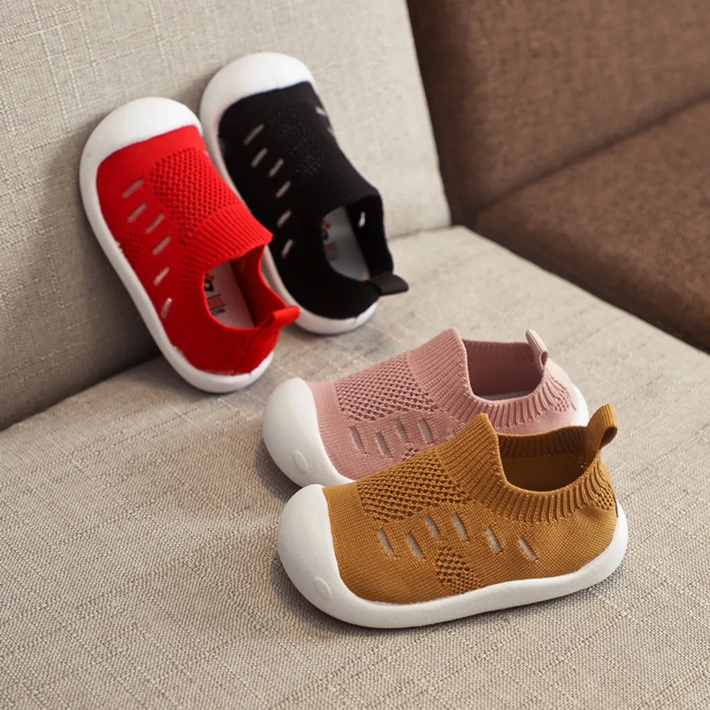 

MUQGEW New sources of supply Toddler Infant Kids Baby Girls Boys Candy Color Mesh Sport Running Casual Shoes