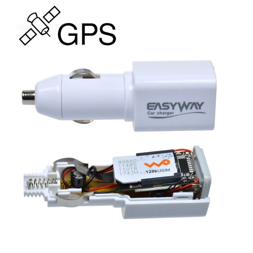 GSM/GPS автомобиля локатор сотового телефона Зарядное устройство GPS трекер