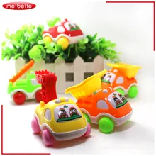 Новая горячая дешевая ABS машина использующая трение супер прочность тянуть грузовик строительные машины для детей игрушки Moq: 4 шт