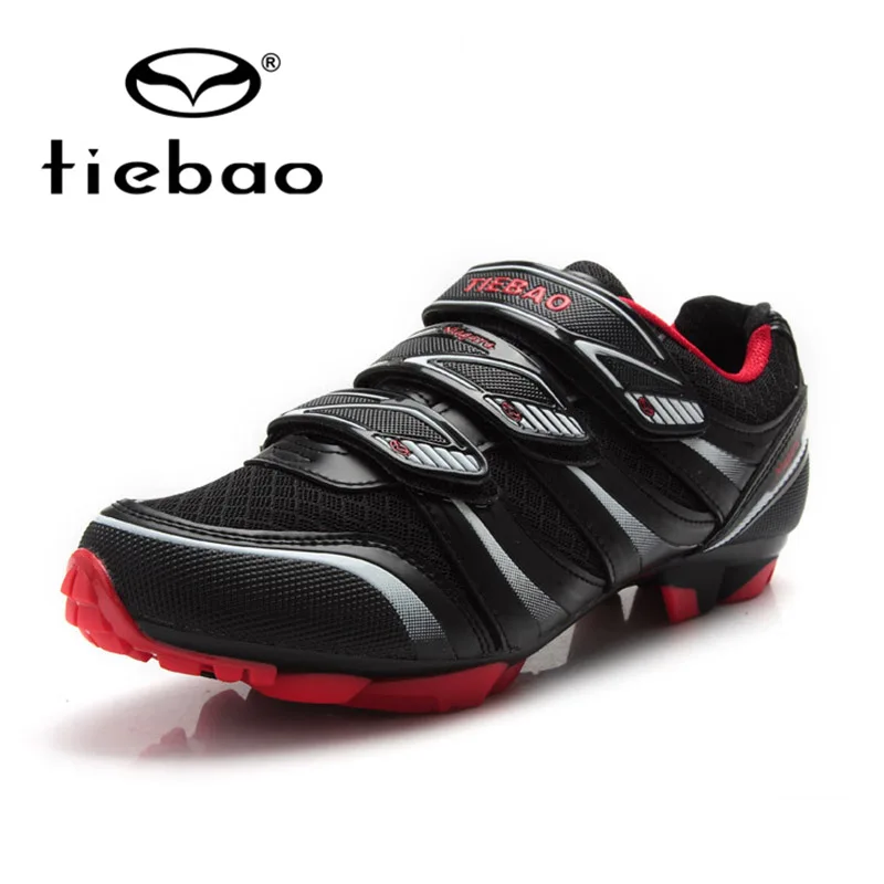 TIEBAO profesional hombres mujeres bicicleta ciclismo zapatos autobloqueo MTB montaña bicicleta zapatos transpirables deporte Zapatillas