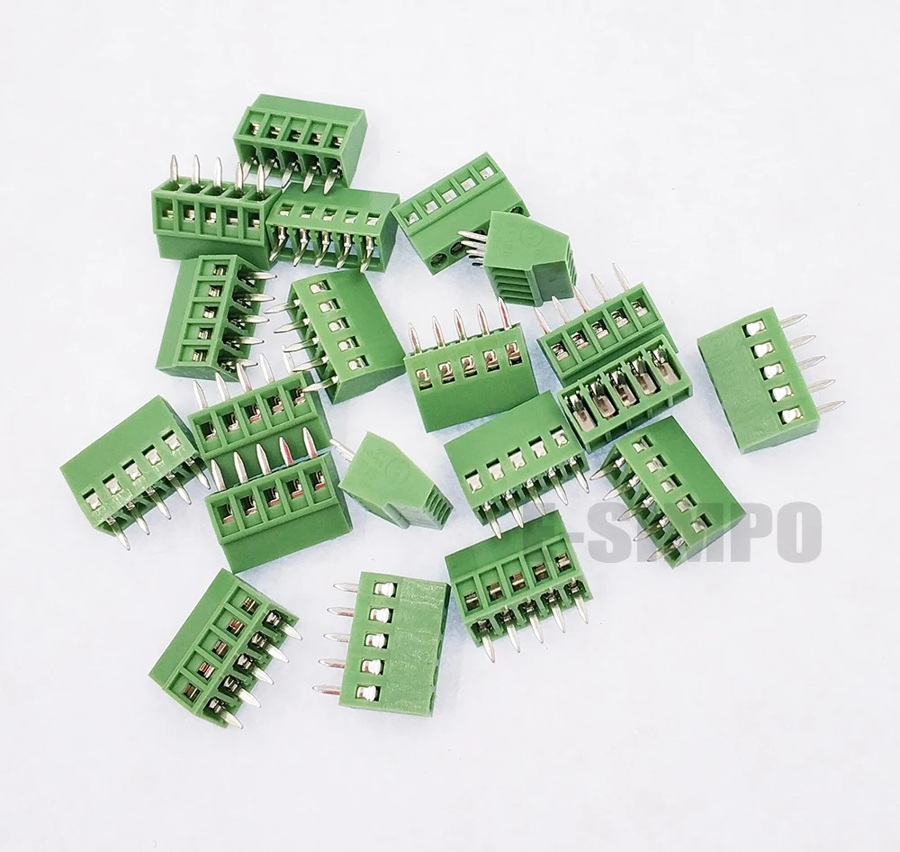 128 2.54-5p pcb screw terminal block..