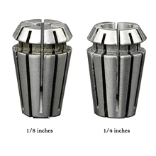 3sets/lot 3.175mm 6.35mm Tool Holder ER11 Collet Chuck for Spindle 800W CNC Engraving Machine