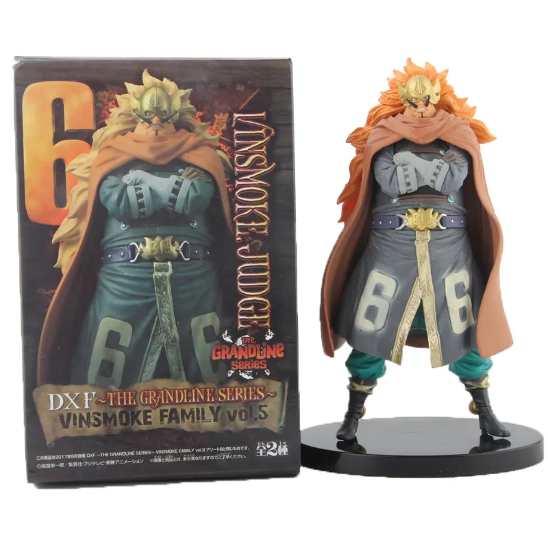 

One Piece Vinsmoke Sanji Father Vinsmoke Judge Figure 6" 16cm