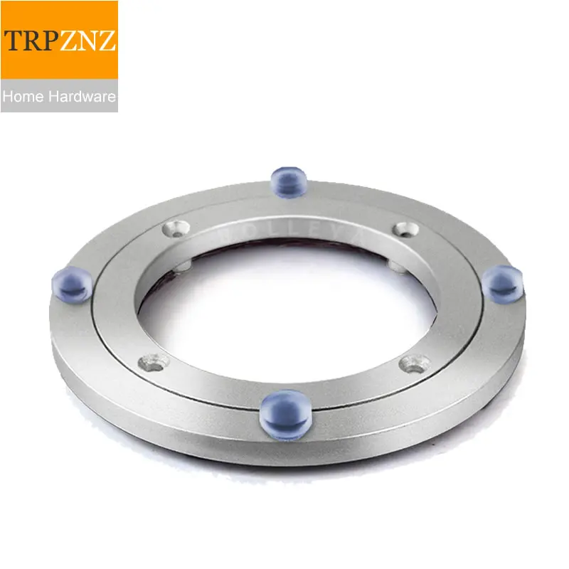 Online Aluminium legierung plattenspieler Display rack, Swivel Plat Tisch rotary Glas rotierenden basis, Nicht slip, hohe last lager, möbel hardware