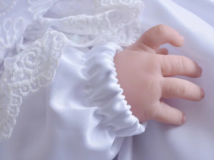 55 см всего тела силикона reborn baby doll игрушки Реалистичные спальный возрождается princess малышей девочек рождественские подарки купаться