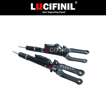 

LuCIFINIL 2pcs Mercedes W164 ML GL Front Shock Absorber With Sensor Suspension Spring Ride 1643206113