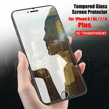 9H 2.5D Закаленное стекло для iPhone 6 6s 7 8 Plus Защитное стекло для экрана против Blu-Ray закаленное стекло для Apple iPhone 6 7 8 plus