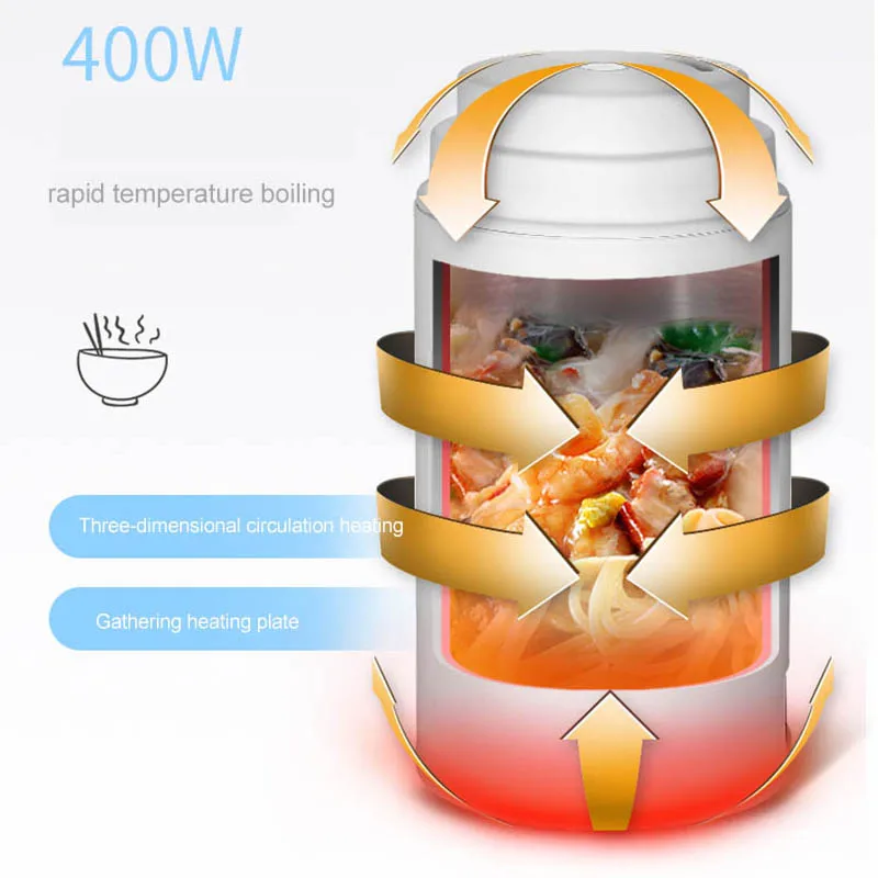 Электрический чайник, миниатюрный Многофункциональный портативный складной чайник для путешествий, электрическая чашка для горячей воды, бытовой котел для воды