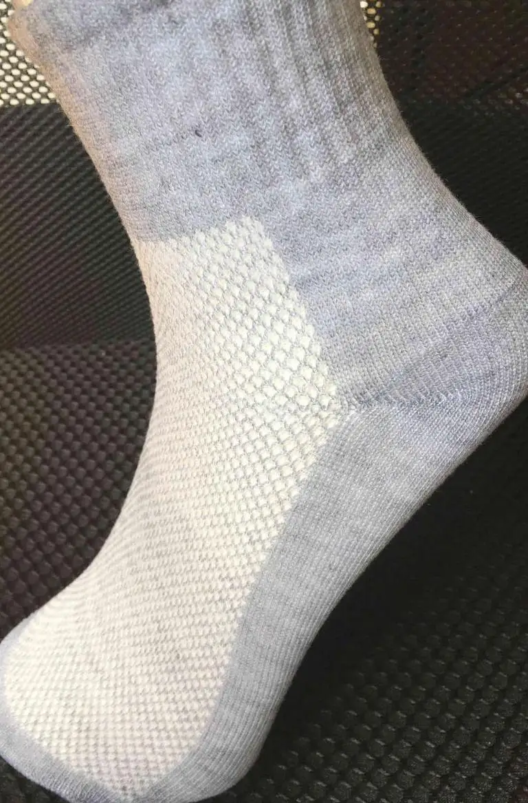 10 шт. = 5 пар/лот EUR 37-44 женские носки унисекс тонкие чистые повседневные короткие летние хлопковые черный белый серый - Цвет: Темно-серый