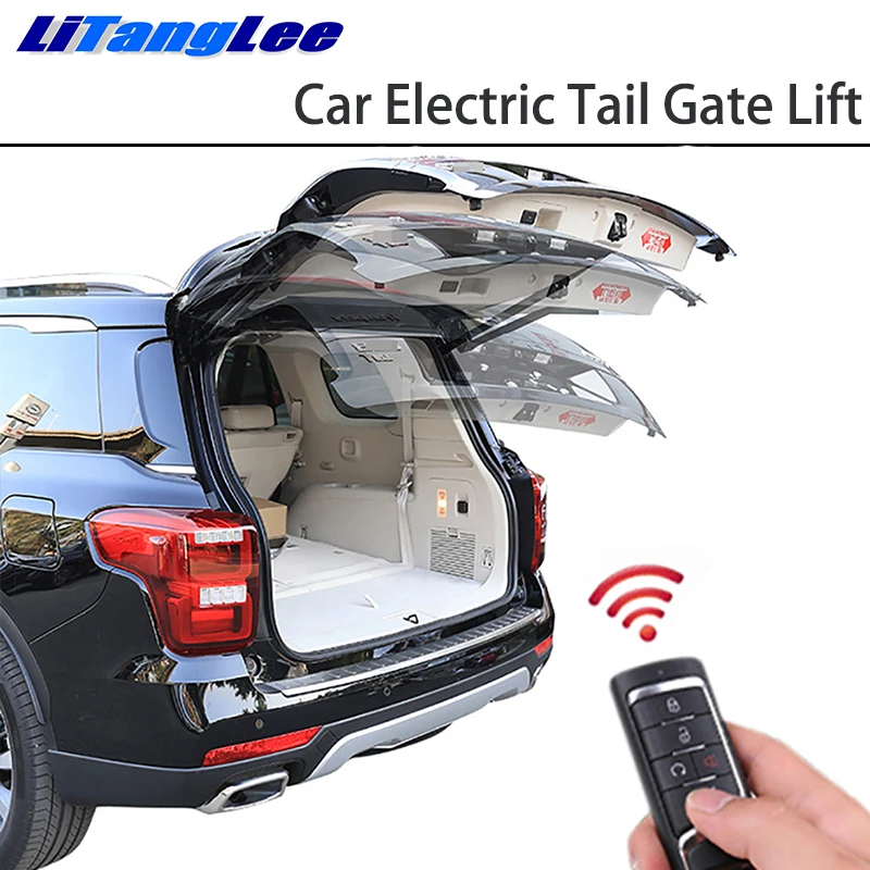 LiTangLee Car Electric Tail Gate Lift Tailgate Assist System For Kia Sportage KX5 KX7 QL~ Remote Control Trunk Lid