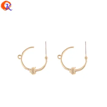 

Cordial Design 100Pcs 22*26MM Jewelry Accessories/Earring Stud/Round Tie Shape/DIY Earring Making/Hand Made/Earring Findings