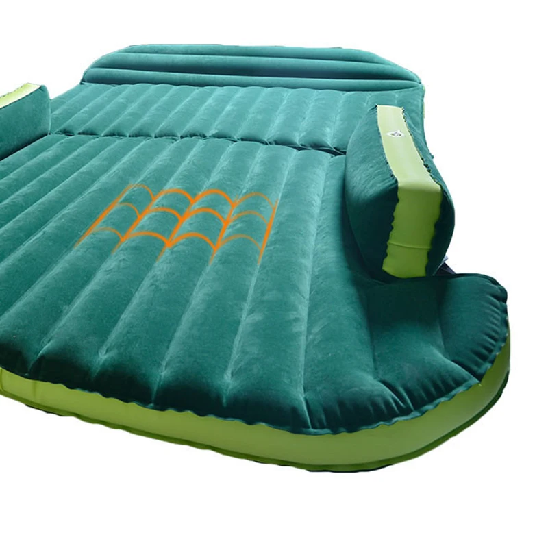 HZYEYO 190x130x16 см надувной матрас для внедорожника, надувной матрас для путешествий, надувной матрас с флокированием, вентиляция, кемпинг, влагостойкий
