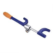 Автомобильный Замок универсальная двойная защита высокий уровень безопасности из нержавеющей стали замок на руль