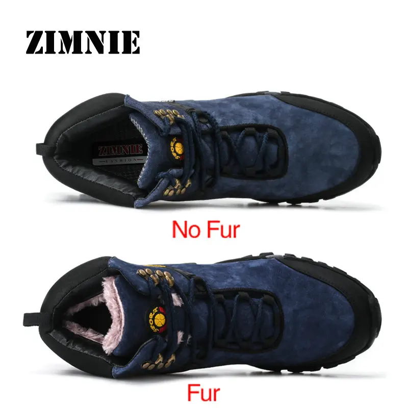 ZIMNIE جديد للماء الجلد المدبوغ أحذية التنزه الأحذية المضادة للانزلاق ارتداء مقاومة تنفس الصيد أحذية تسلق عالية أعلى حذاء ارتحال ZIMNIE جديد للماء الجلد المدبوغ أحذية التنزه الأحذية المضادة للانزلاق ارتداء مقاومة تنفس الصيد أحذية تسلق عالية أعلى حذاء ارتحال